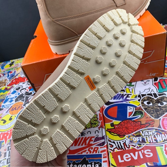 Lugs Bedrock Anti-Slip Work Boots Men's Various Sizes - Picture 4 of 12